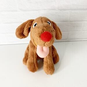 Culvers Restaurant Fudge Dog 6” Plush Stuffed Brown Puppy Steven Smith 2016